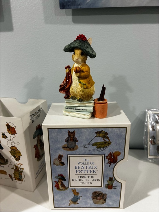 Beatrix Potter Other - The Tale of Benjamin Bunny Beatrix Potter Collectible Figurine, Peter Rabbit